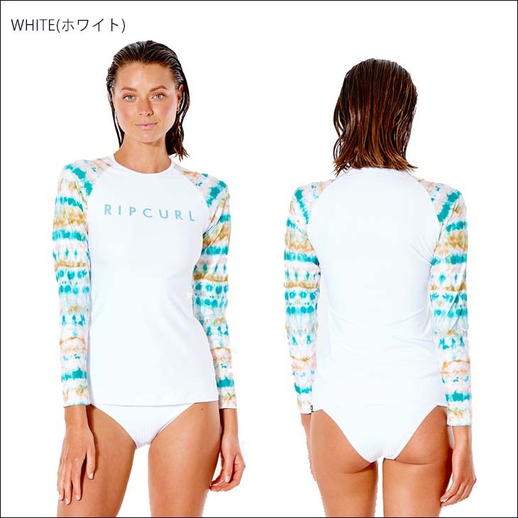RIP CURL（リップカール） ラッシュガード レディース 長袖 RIPCURL