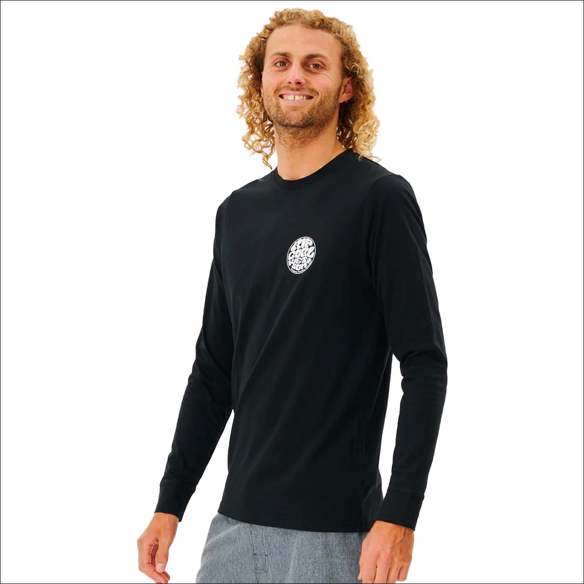 24 SS RIPCURL リップカール ラッシュガード ICONS OF SURF UPF L/S