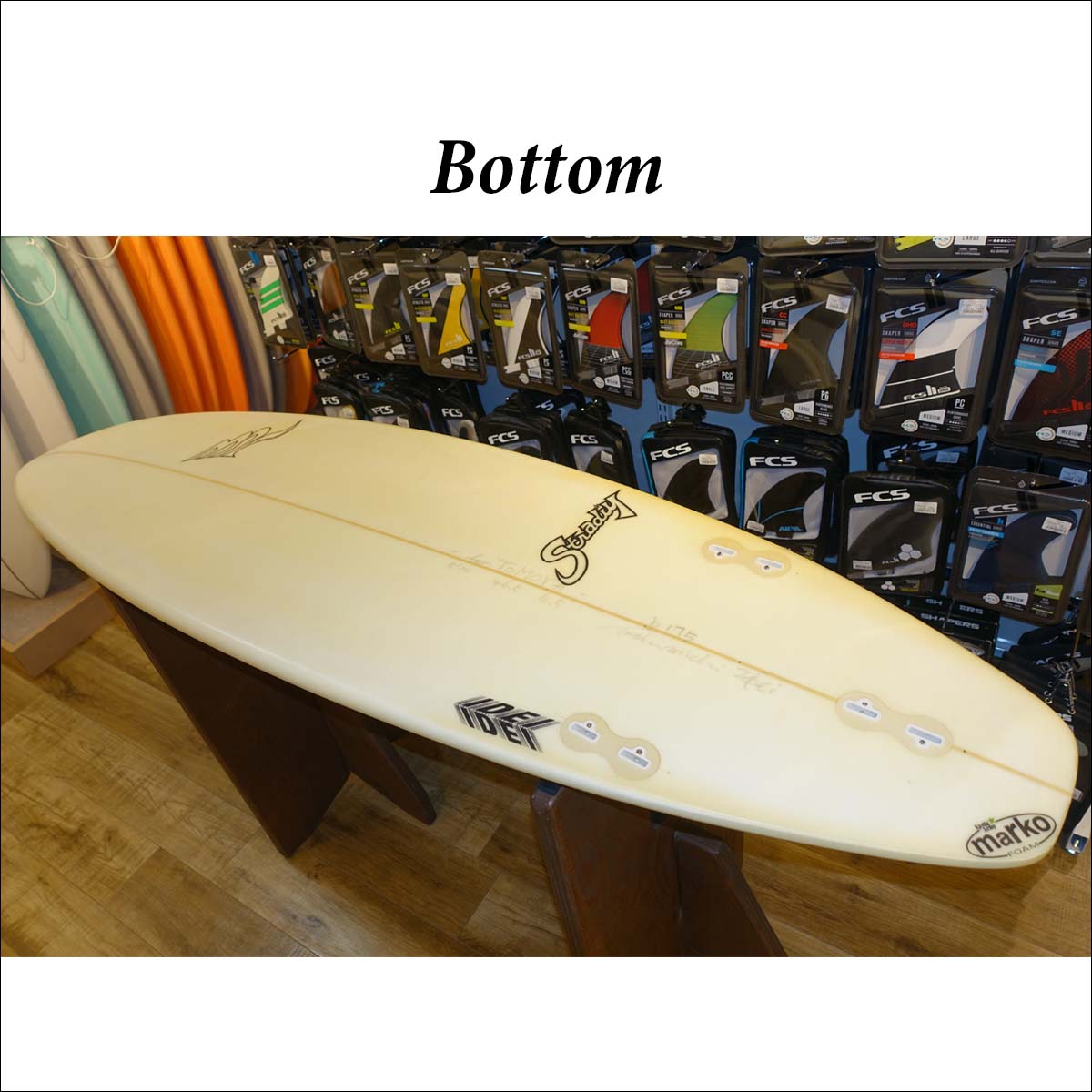 中古】 サーフボード ショートボード BLUE RIVER SURFBOARDS 5' 10 FCS