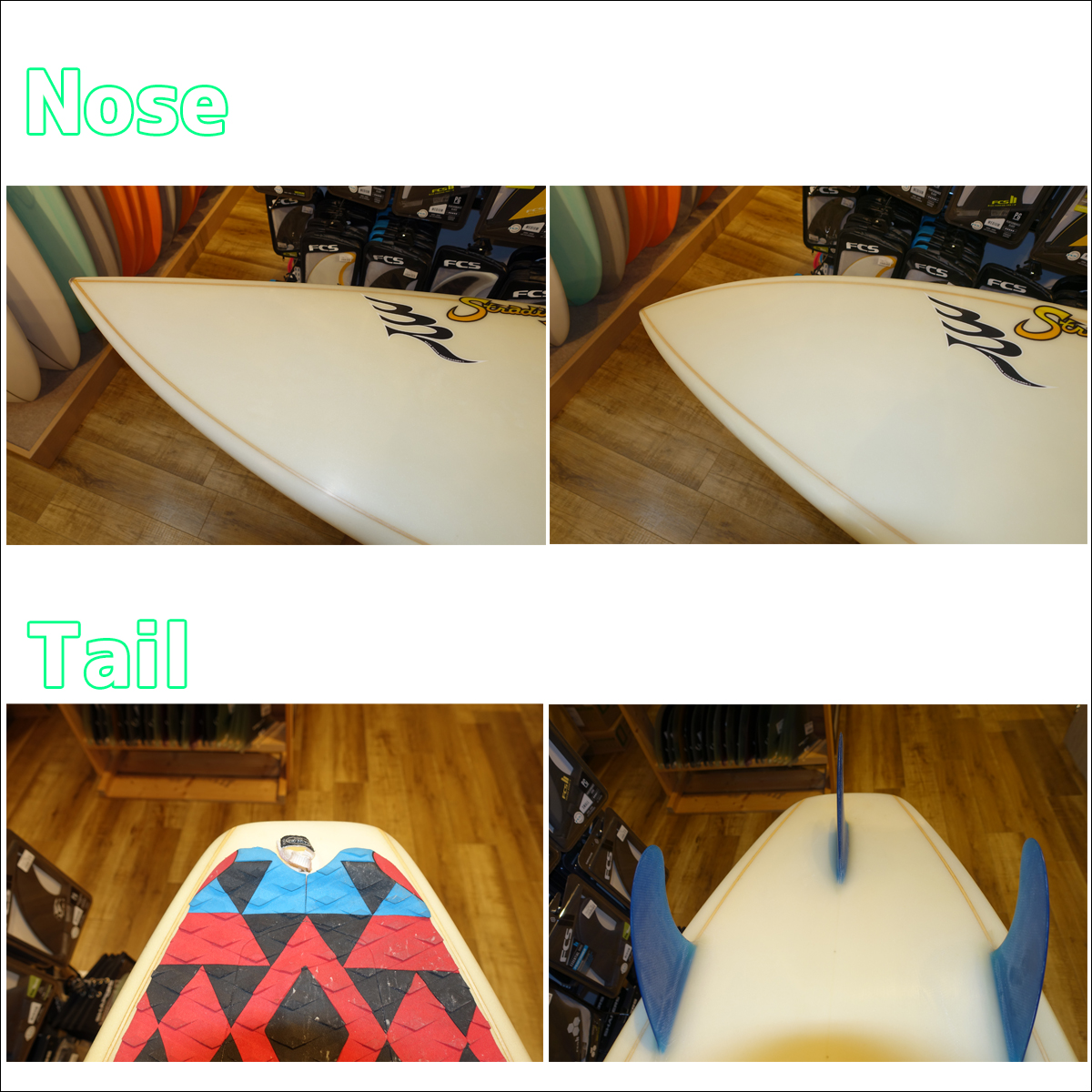 中古】 サーフボード ショートボード BLUE RIVER SURFBOARDS 5' 11