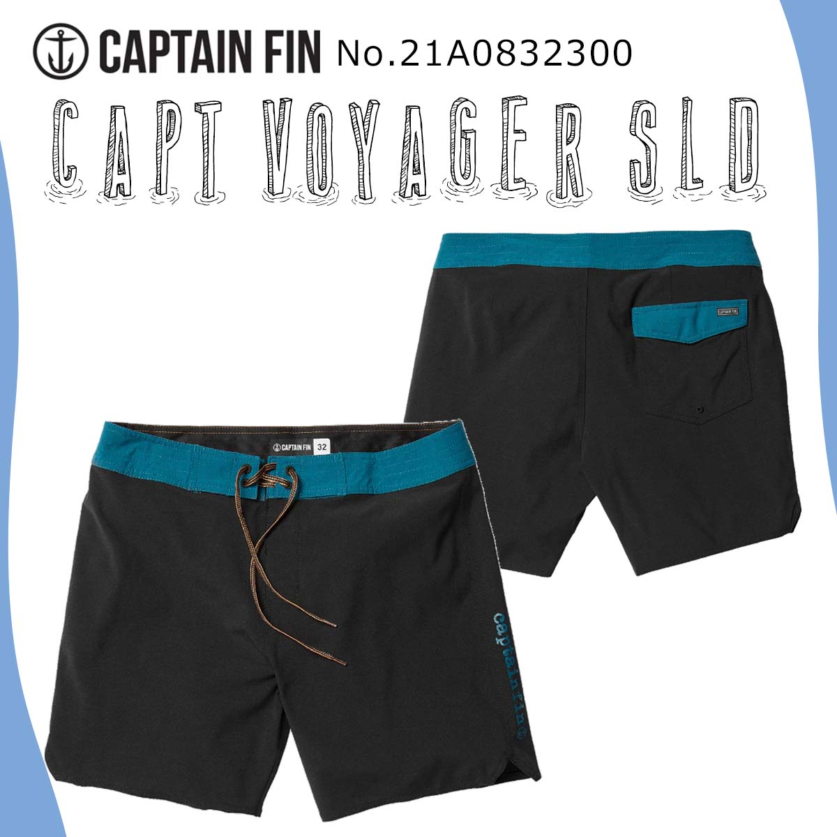 CAPTAIN FIN 24 SS キャプテンフィン サーフトランクス CAPT