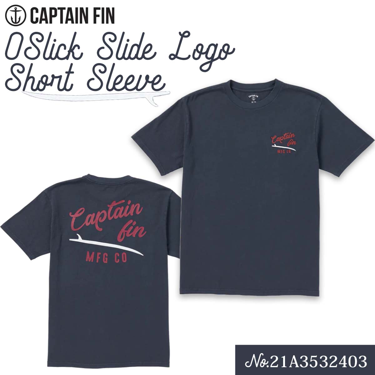 CAPTAIN FIN（キャプテンフィン） 24 FW CAPTAIN FIN Tシャツ OSlick