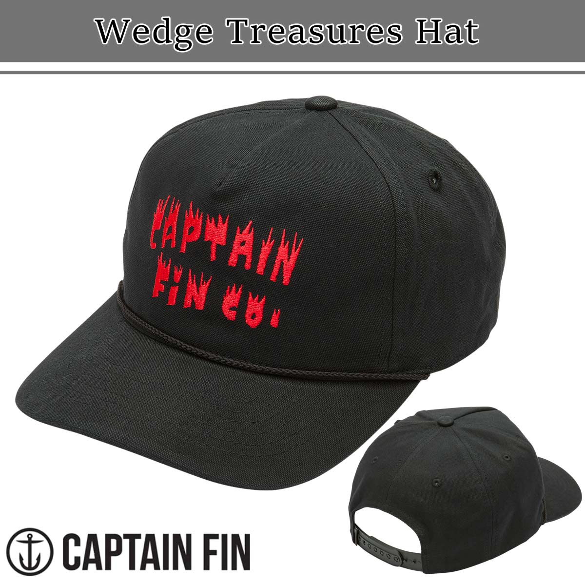 CAPTAIN FIN 24 FW キャプテンフィン キャップ Wedge Treasures