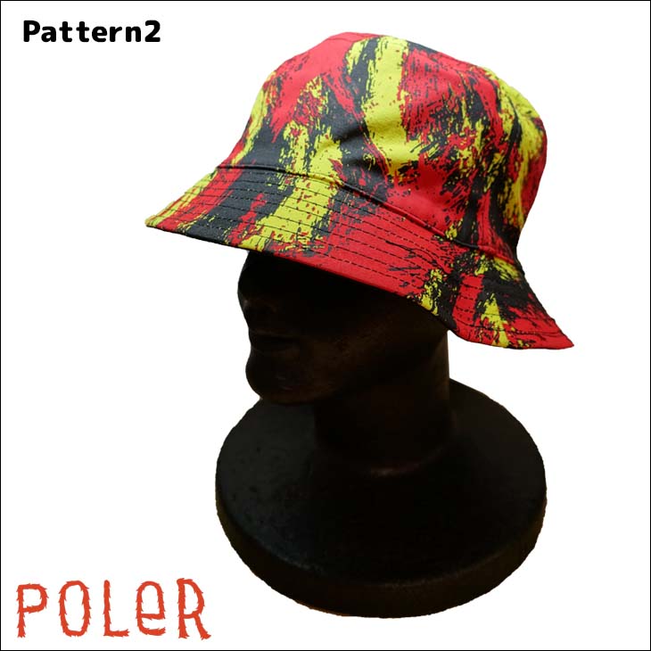 POLeR ポーラー バケットハット REVERSIBLE BUCKET 帽子 リバーシブル