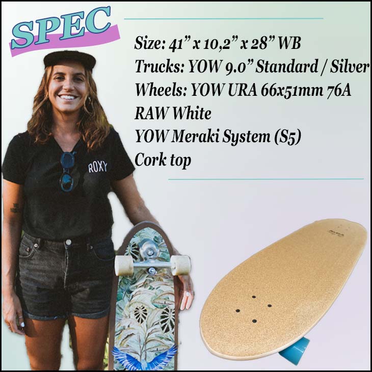 YOW SURF SKATE 41インチ 41” ロングボード スノーボード ヤウ