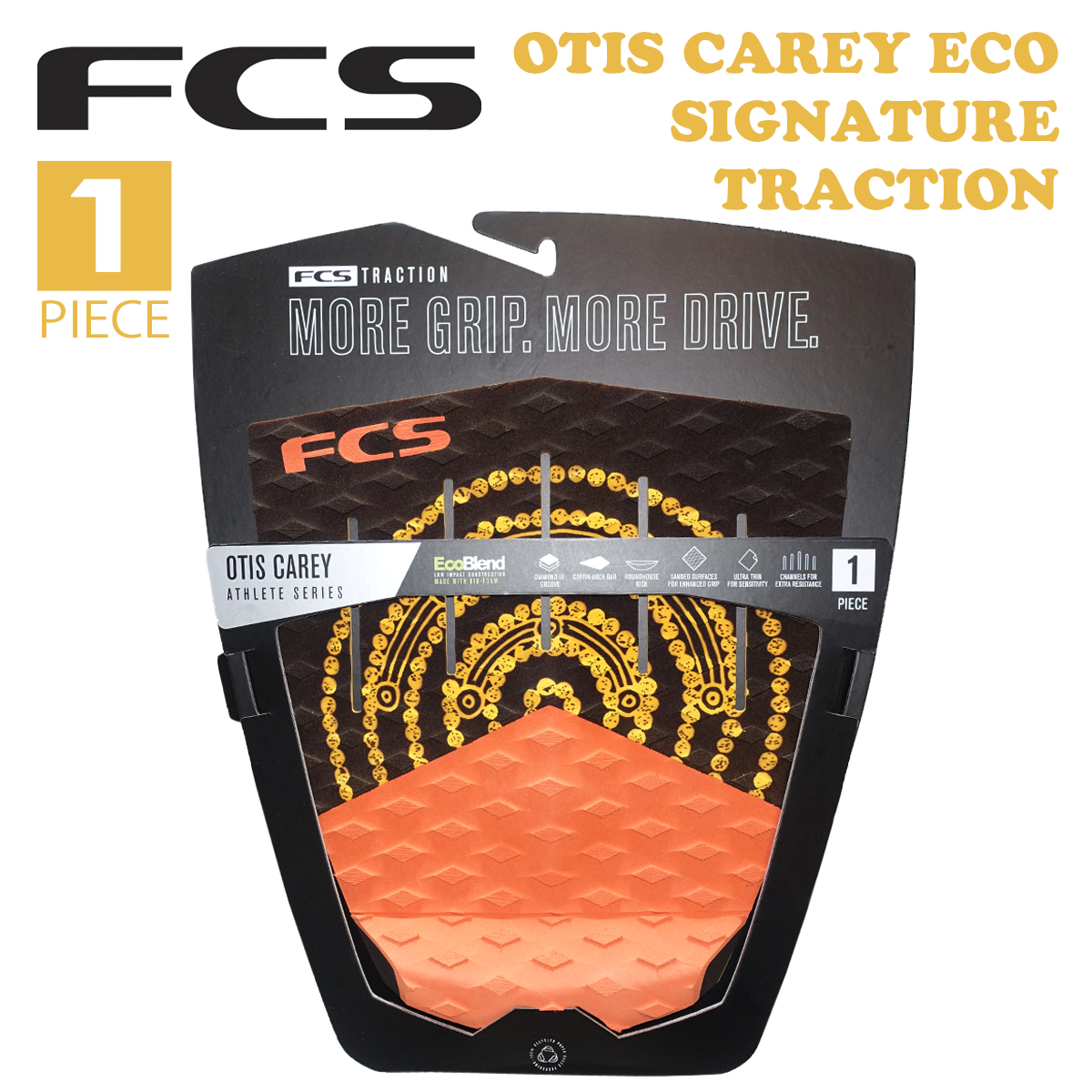 FCS 26 FCS デッキパッド OTIS CAREY SIGNATURE TRACTION ECO エコ