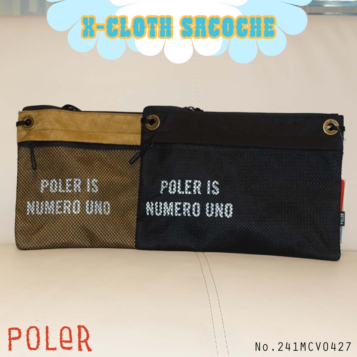 24 POLeR ポーラー バッグ X-CLOTH SACOCHE サコッシュ かばん