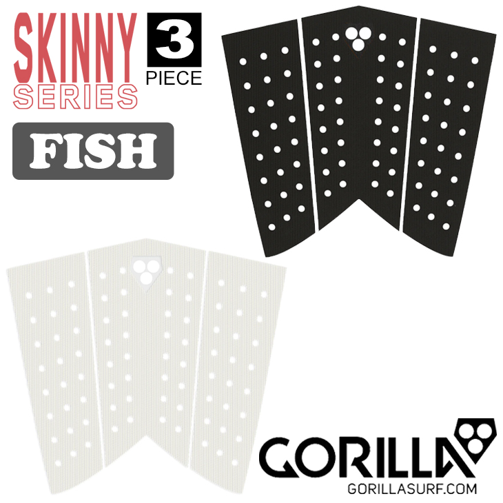 24 GORILLA GRIP ゴリラ グリップ デッキパッド SKINNY FISH スキニー フィッシュ トラクション デッキパッチ フィッシュボード  日本正規品 : 22gg-skinny-fish : オーシャン スポーツ - 通販 - Yahoo!ショッピング