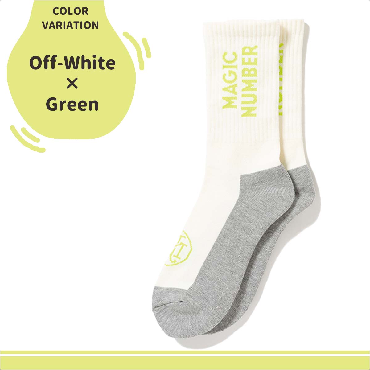 MAGIC NUMBER 24SS マジックナンバー 靴下 LOGO SOCKS ロゴ