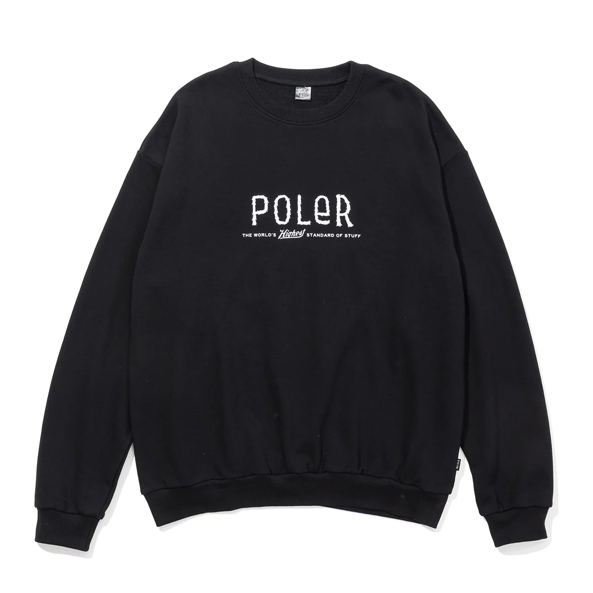 25 POLeR ポーラー 長袖 トレーナー FURRY FONT CREW クルースウェット