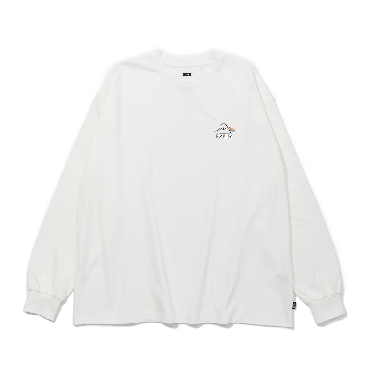 25 POLeR ポーラー ロンT ロングスリーブ Tシャツ PSYCHEDELIC LOGO