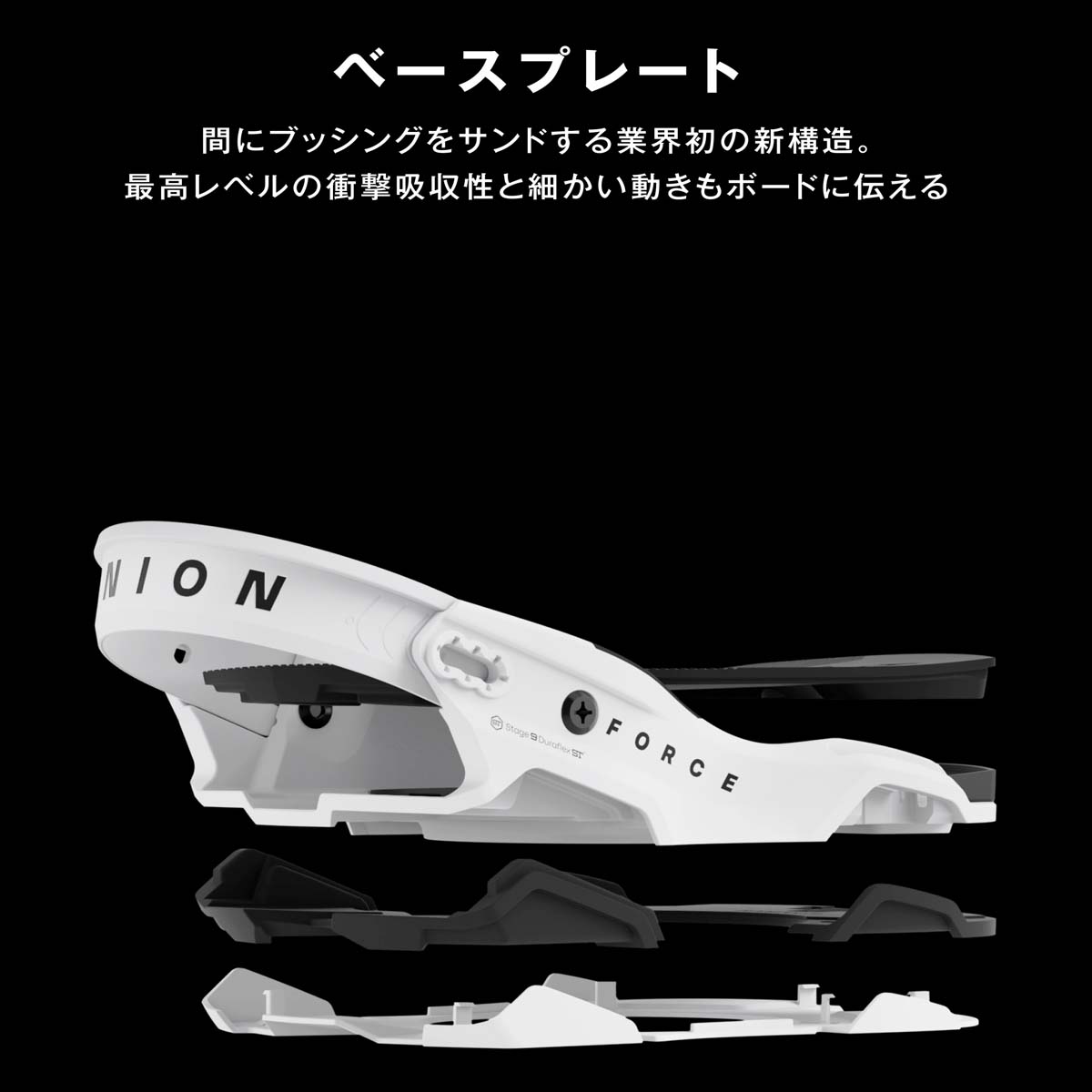 【期間限定値引き中】UNION FORCE ビンディング M グレー 期間限定値引き中】UNION FORCE ビンディング M グレー