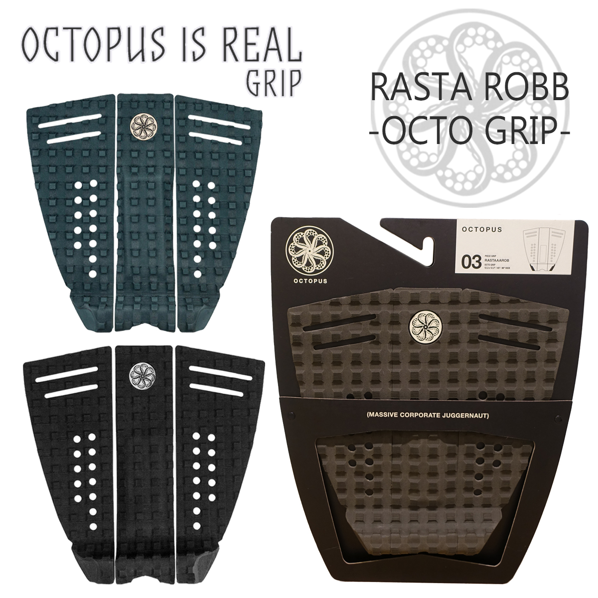 OCTOPUS オクトパスイズリアル デッキパッド デッキパッチ 3