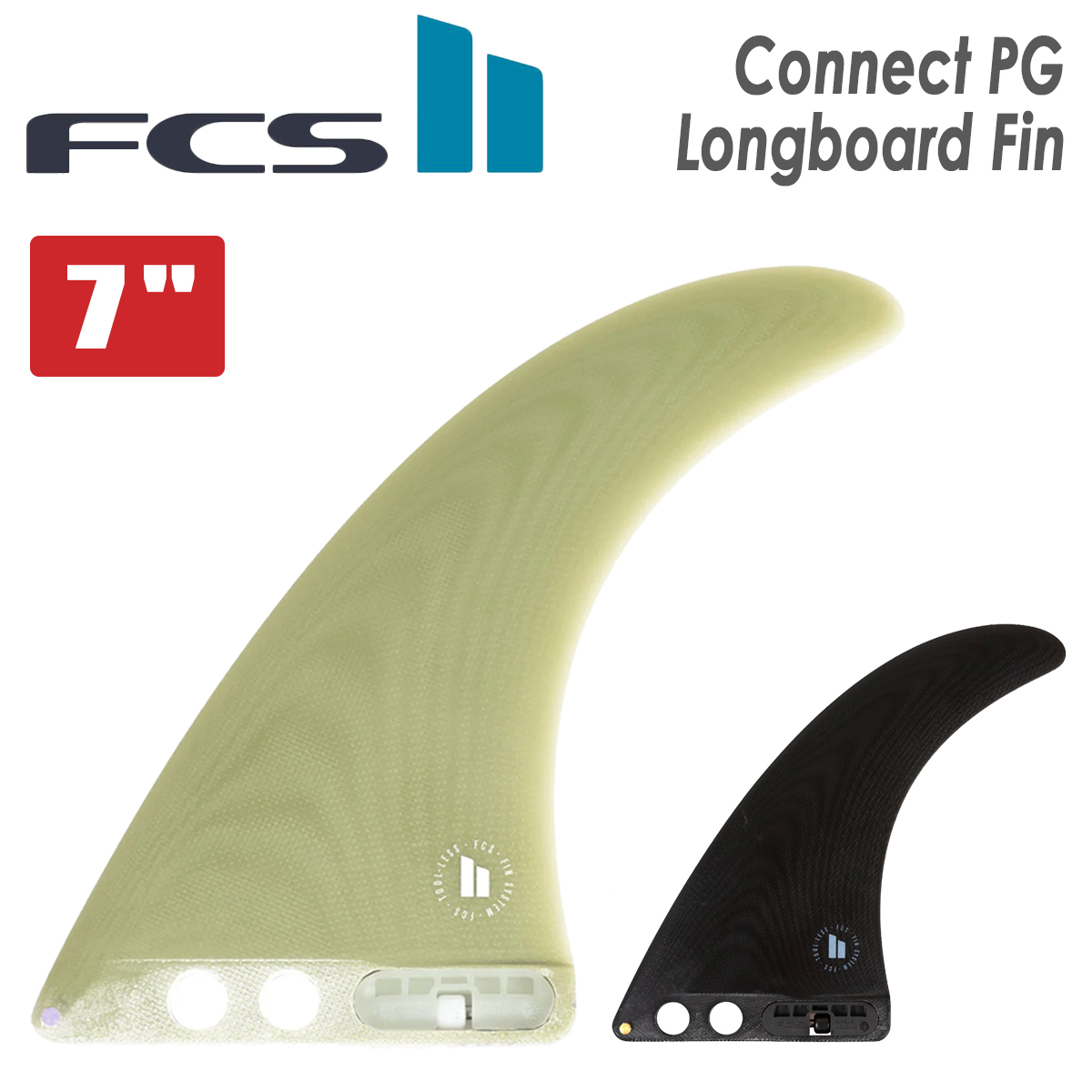 FCS 26 FCS2 ロングボード フィン CONNECT PG LONGBOARD FIN 7