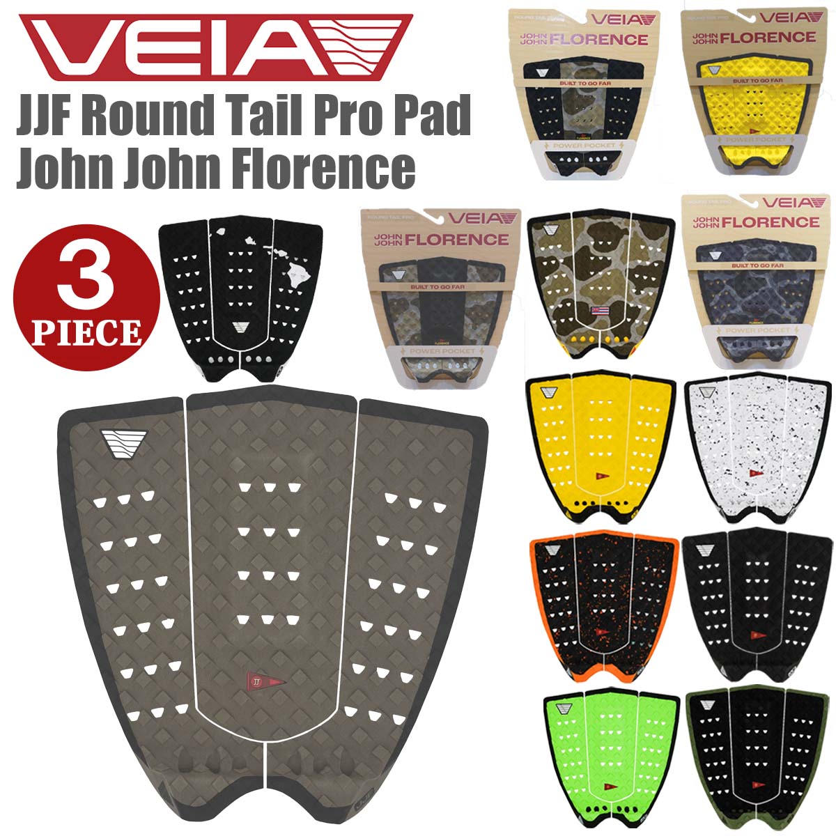 VEIA ヴェイア ベイア デッキパッド JJF Round Tail Pro Pad ジョン