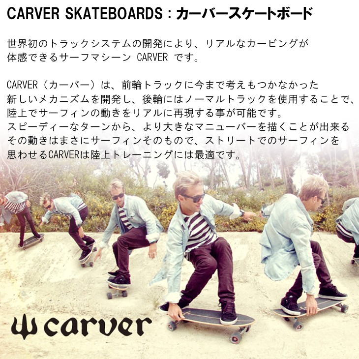 CARVER カーバー スケートボード Greenroom グリーンルーム 33.75 