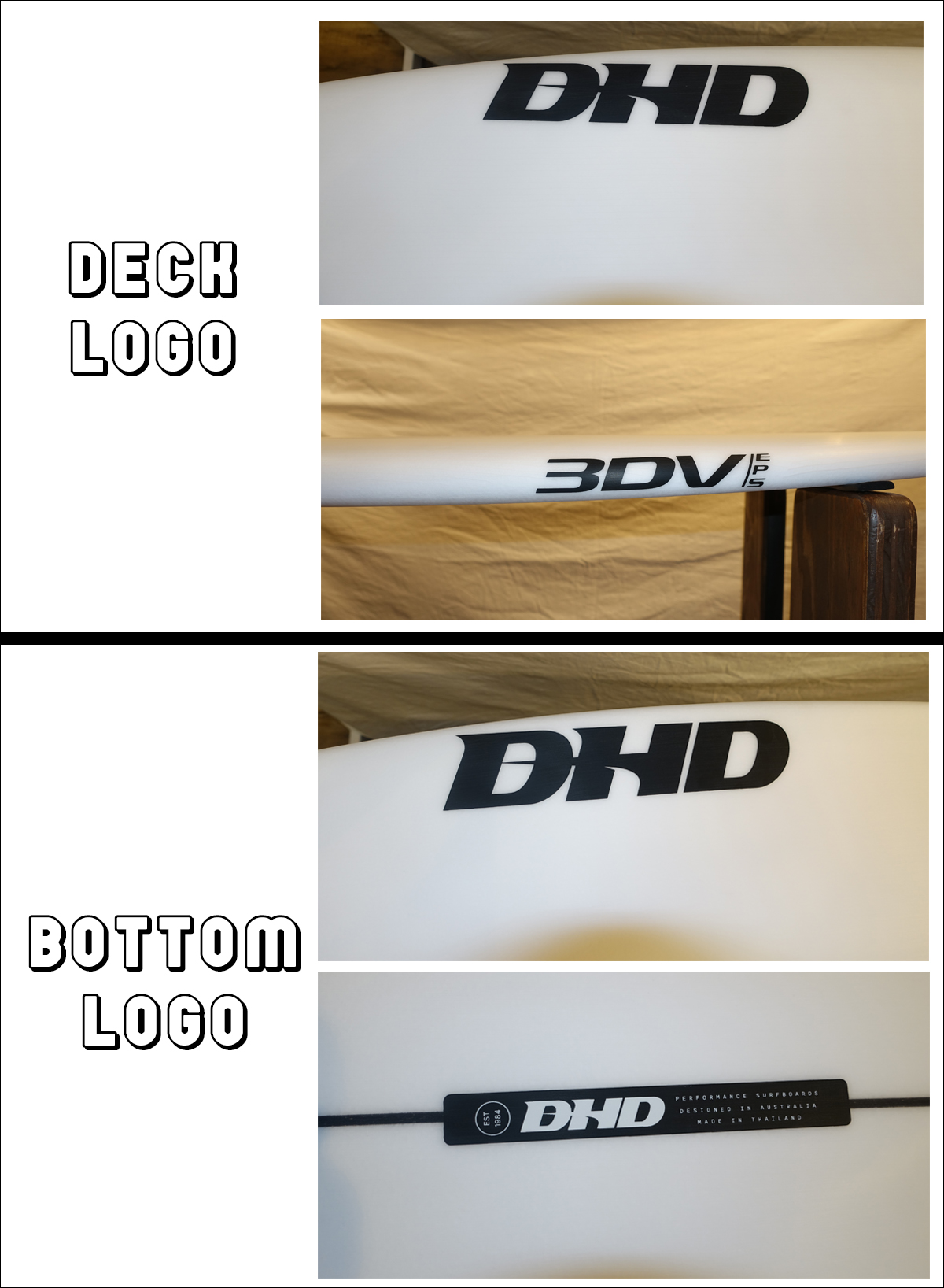 DHD 3DV EPS FCS2 サーフボード ショートボード サーフィン 日本正規品