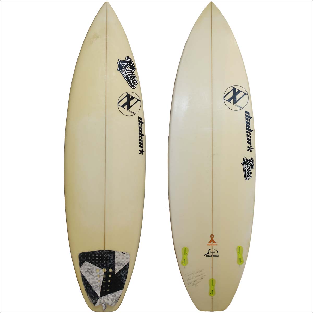 中古】 サーフボード ショートボード INSPIRE インスパイア BECK 5'9