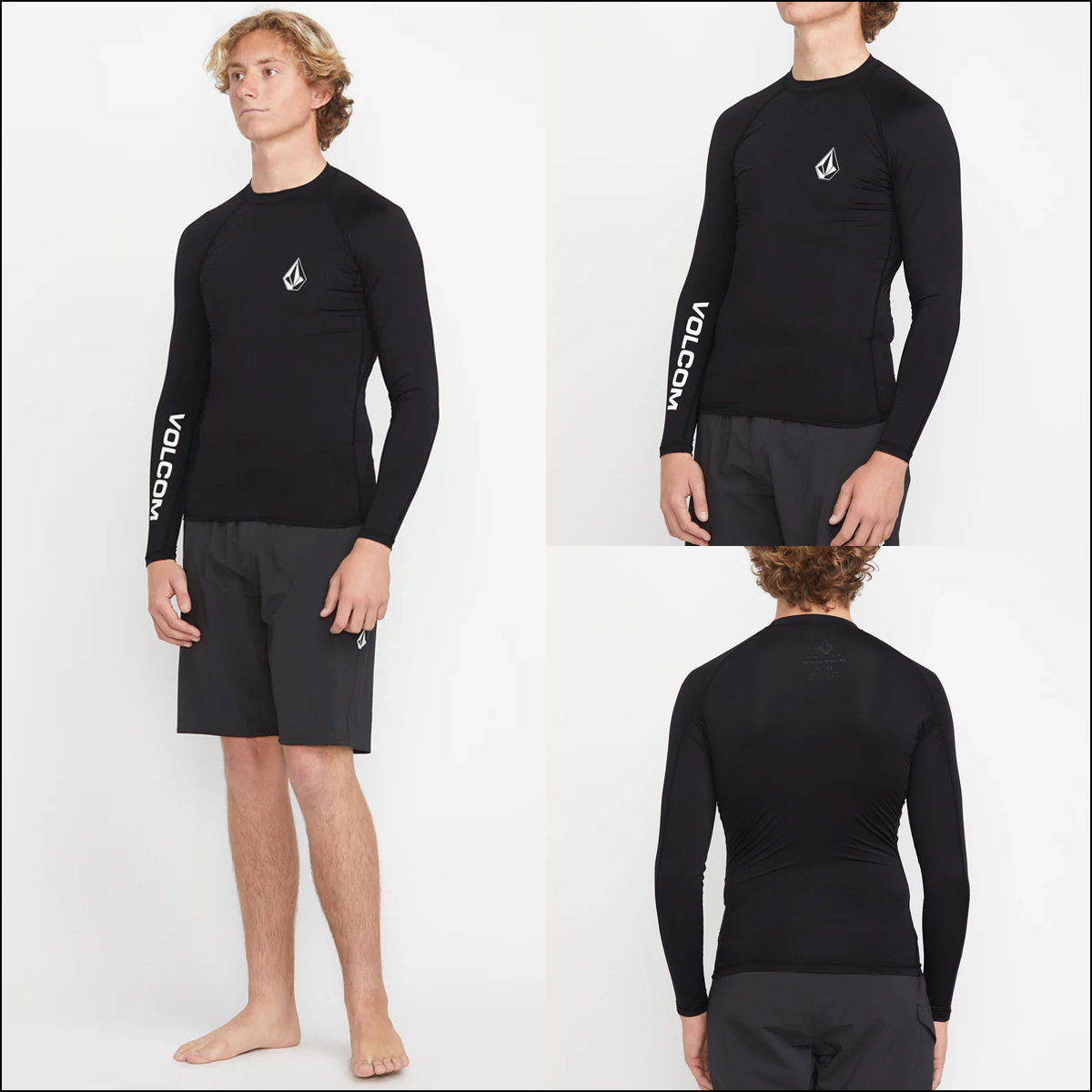 VOLCOM（ボルコム） 25 VOLCOM 長袖 ラッシュガード UVカット 50+