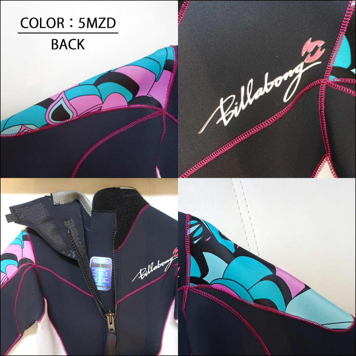 レディースロンスプ　billabong 2ミリ stradiy_bd018-104