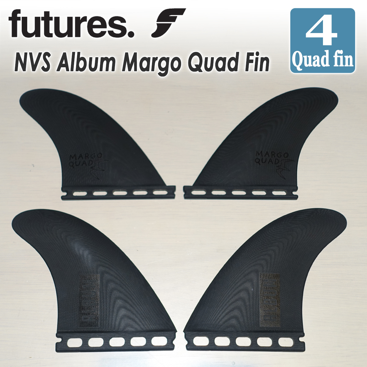 futures.（フューチャー） NVS Album アルバム フィン クアッドフィン