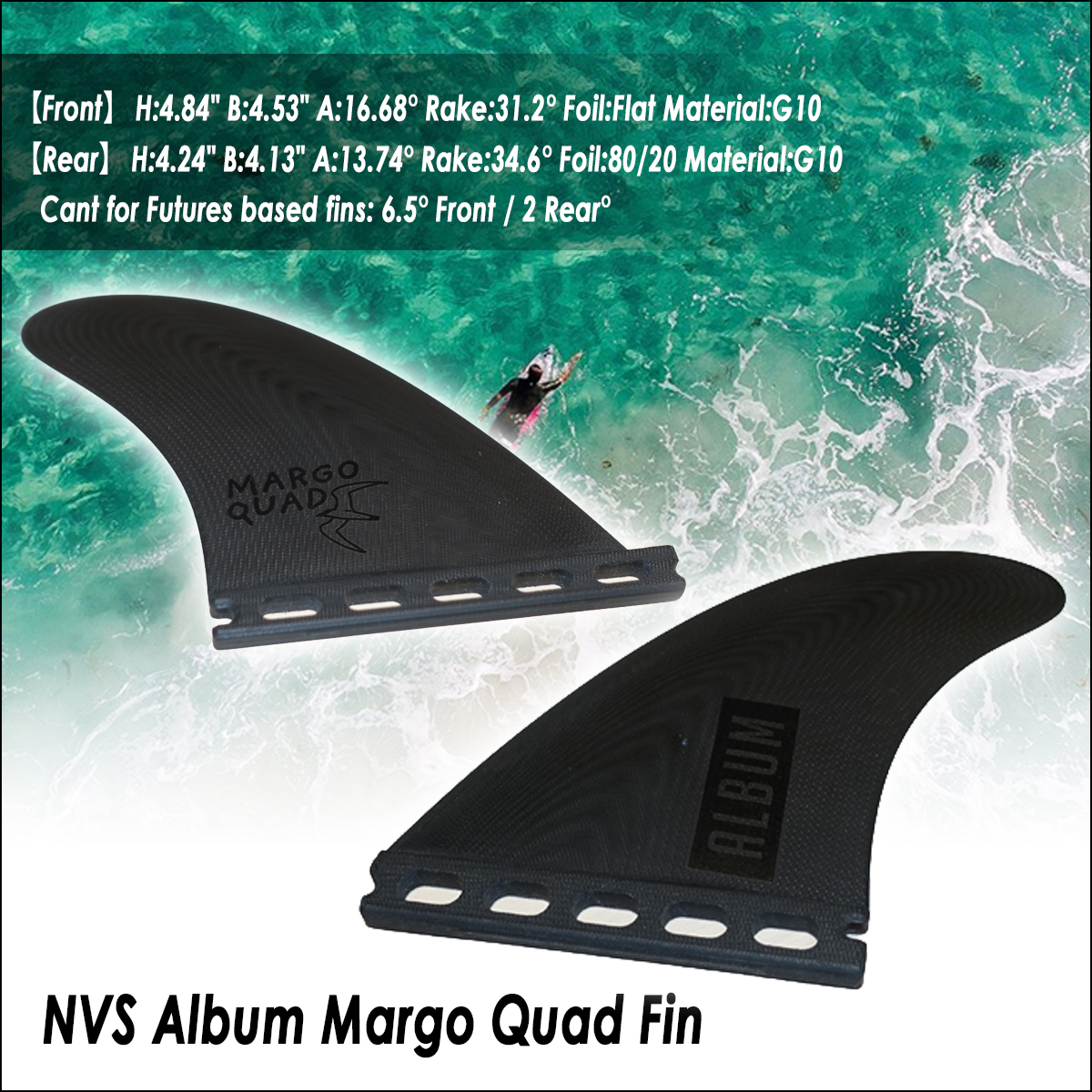 NVS APEX SERIES Margo Quad 4Fin