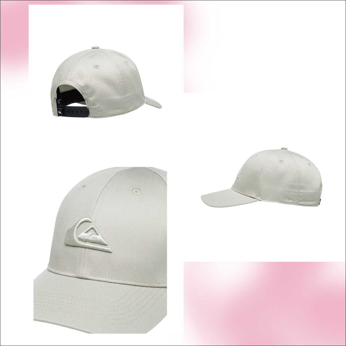 9*e様 【QUIKSILVER】キャップUSA製1988年頃当時物 Quiksilver Mens Decades Snapback Adjustable Baseball Cap Hat