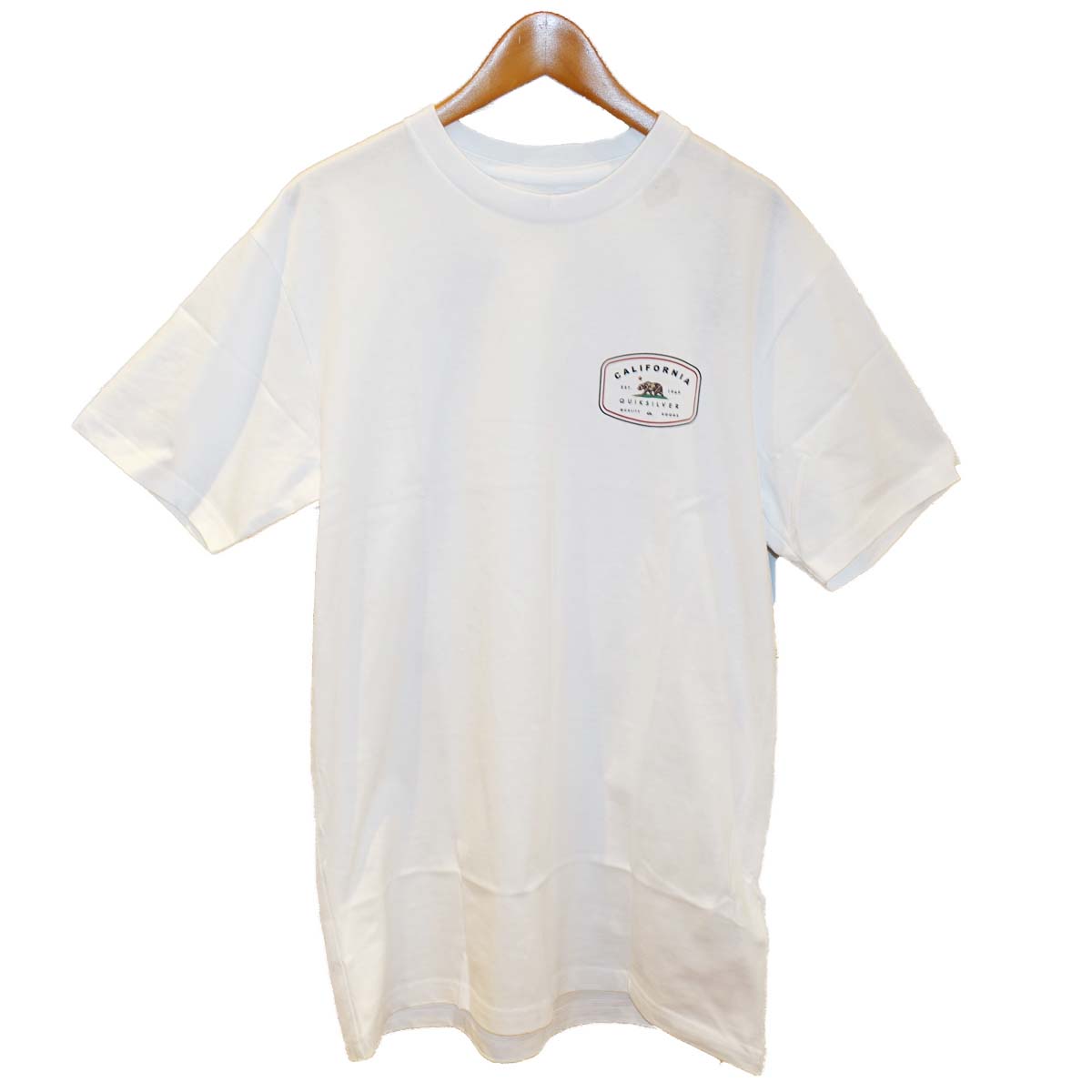 24 SS QUIKSILVER クイックシルバー Tシャツ CA REPUBLIC MTO 半袖 ベア クマ マリンスポーツ アウトドア メンズ  2024年春夏 品番 AQYZT09615 日本正規品