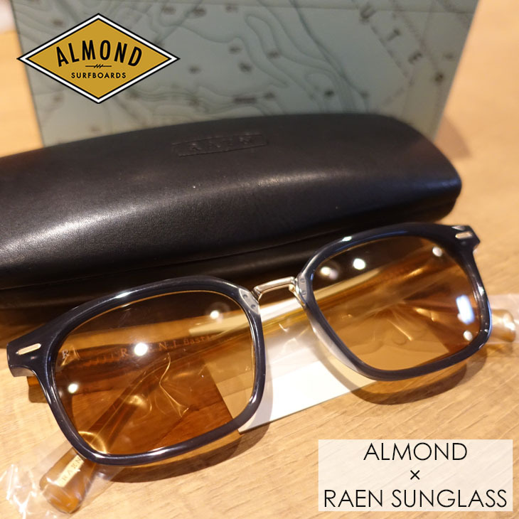 RAEN × Almond サングラス　コラボ Almond Surf X RAEN アーモンドサーフ レイン ALMOND×RAEN