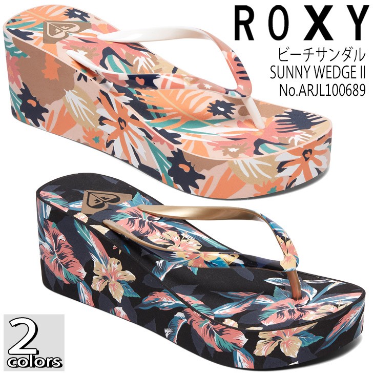 新品　JUDY AND MARY　浮き輪　ビーチサンダル　バッグ ROXY 20 ロキシー ビーチサンダル SUNNY WEDGE II ウェッジ