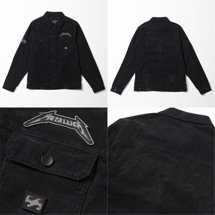 BILLABONG（ビラボン） 20 BILLABONG METALLICA THE BLACK ALBUM JKT 
