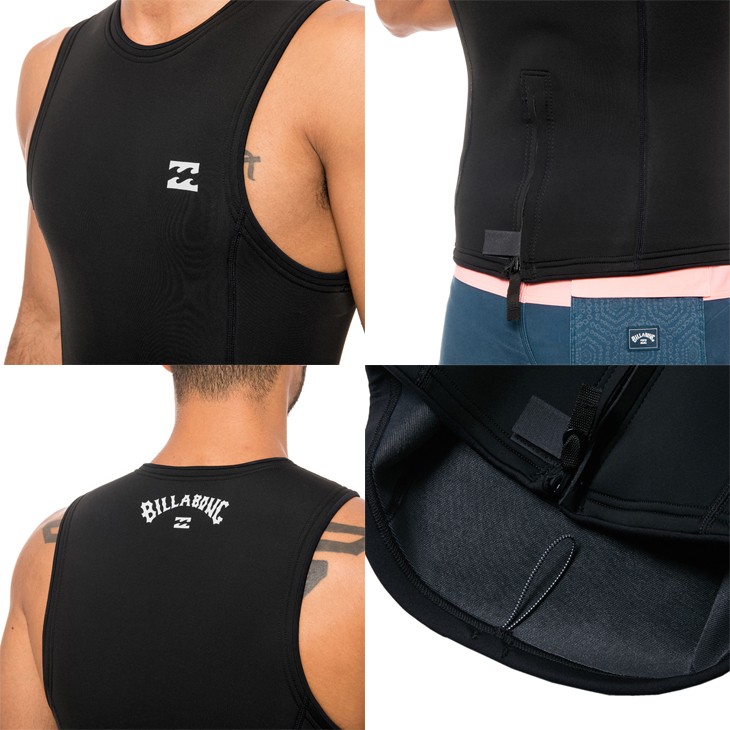 BILLABONG 20 ビラボン 202 ABSOLUTE VEST 2mm イクウォーター