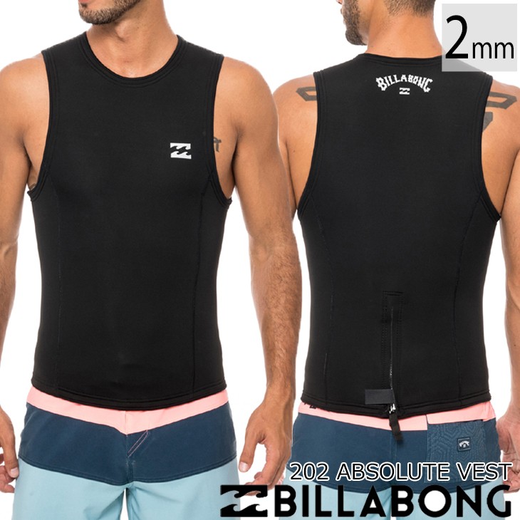ビラボン　メンズ　タッパー　ベスト　サイズM BILLABONG ビラボン ウェットスーツ タッパー サーフィン 22