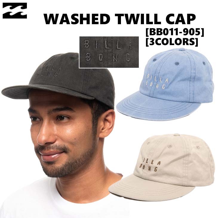 BILLABONG（ビラボン） 21 BILLABONG キャップ WASHED TWILL 帽子