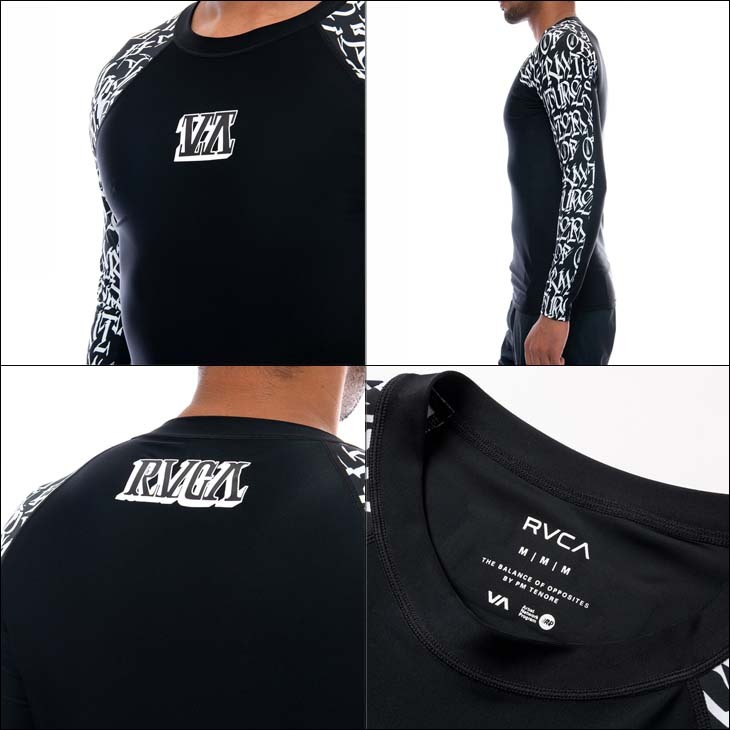 RVCA 21 ルーカ ラッシュガード X DEFER SPORT RASHGUARD 長袖 T