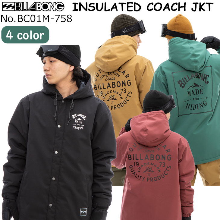 22/23 BILLABONG ビラボン スノーウェア INSULATED COACH JKT