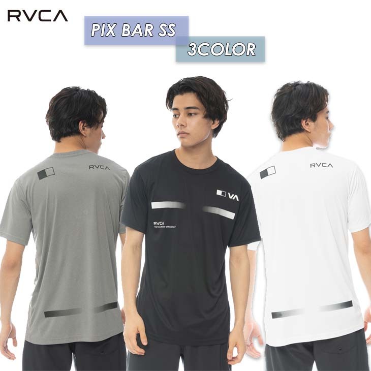 22 RVCA ルーカ 半袖ラッシュガード PIX BAR SS ラッシュ ロゴ入り メンズ 2022春夏 BC041-816 BC041816 日本 正規品 :bc041-816:オーシャン スポーツ - 通販 - Yahoo!ショッピング