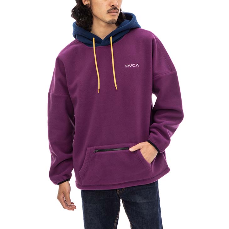 RVCA 22-23 ルーカ パーカー DOUBLE FLEECE HOODIE メンズ ユニ