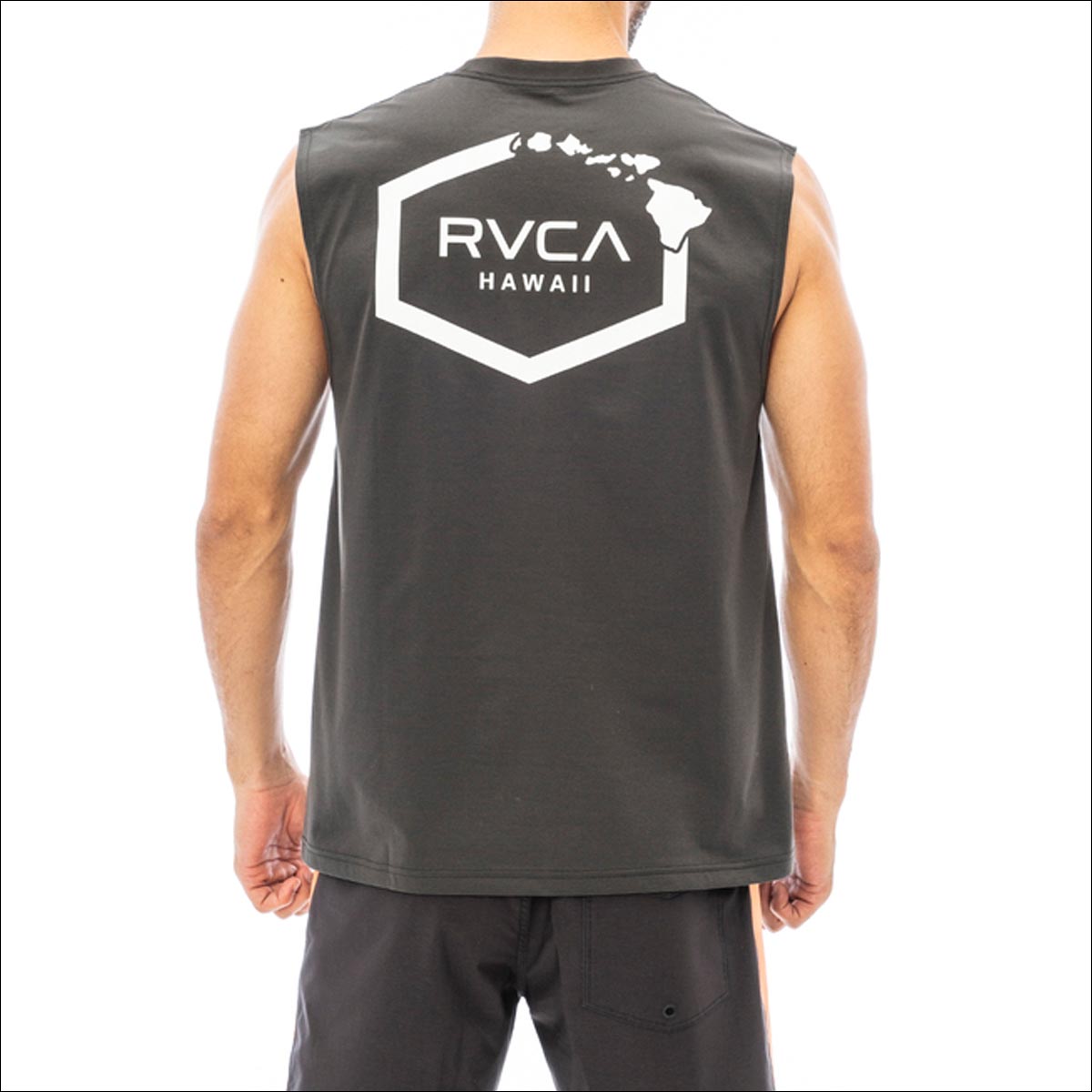 23 SS RVCA ルーカ ラッシュタンク HAWAII SURF TANK ラッシュガード ノースリーブ タンクトップ トップス 袖なし メンズ  2023年春夏 BD041267 日本正規品