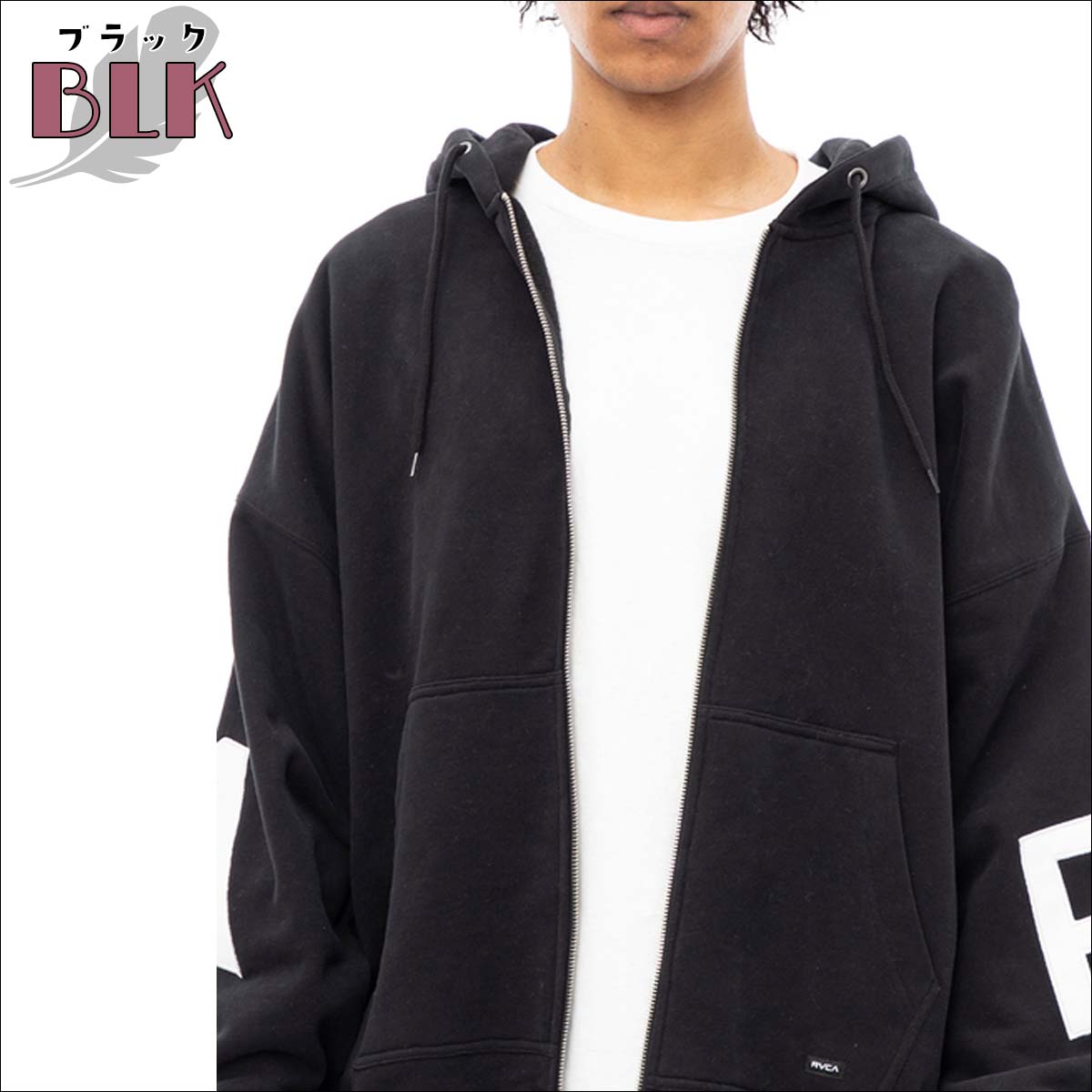 RVCA（ルーカ） 23 RVCA パーカー FAKE RVCA ZIP HOODIE 長袖 トップス