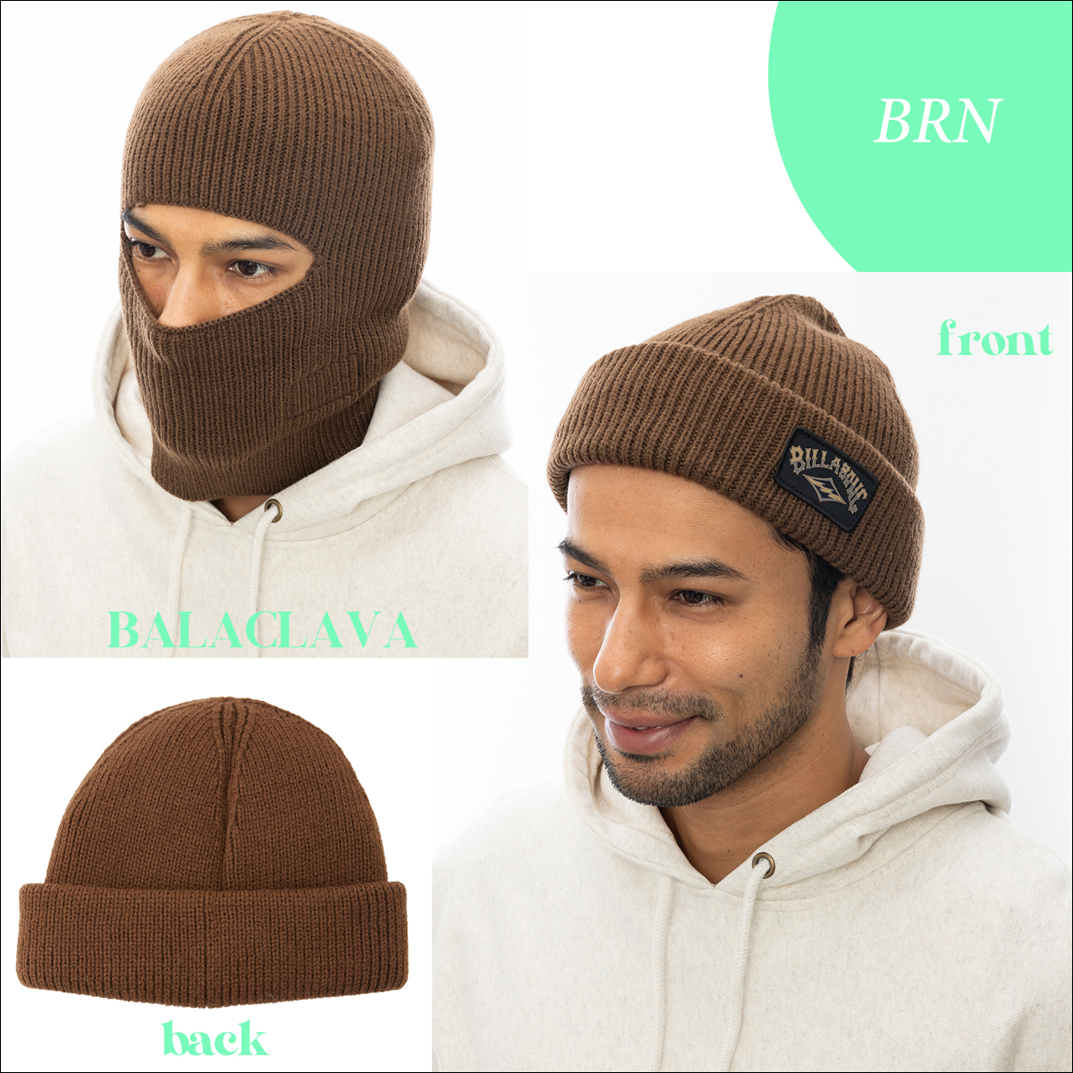 BILLABONG（ビラボン） 24 BILLABONG ビーニー BALACLAVA BEANIE 帽子