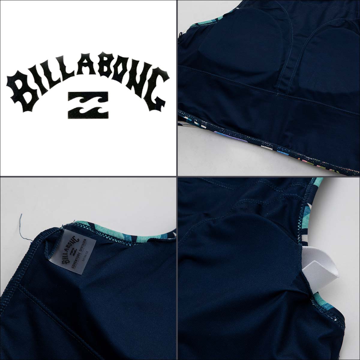 24 SS BILLABONG ビラボン 水着 ADIV 3 PIECES BIKINI 3点セット