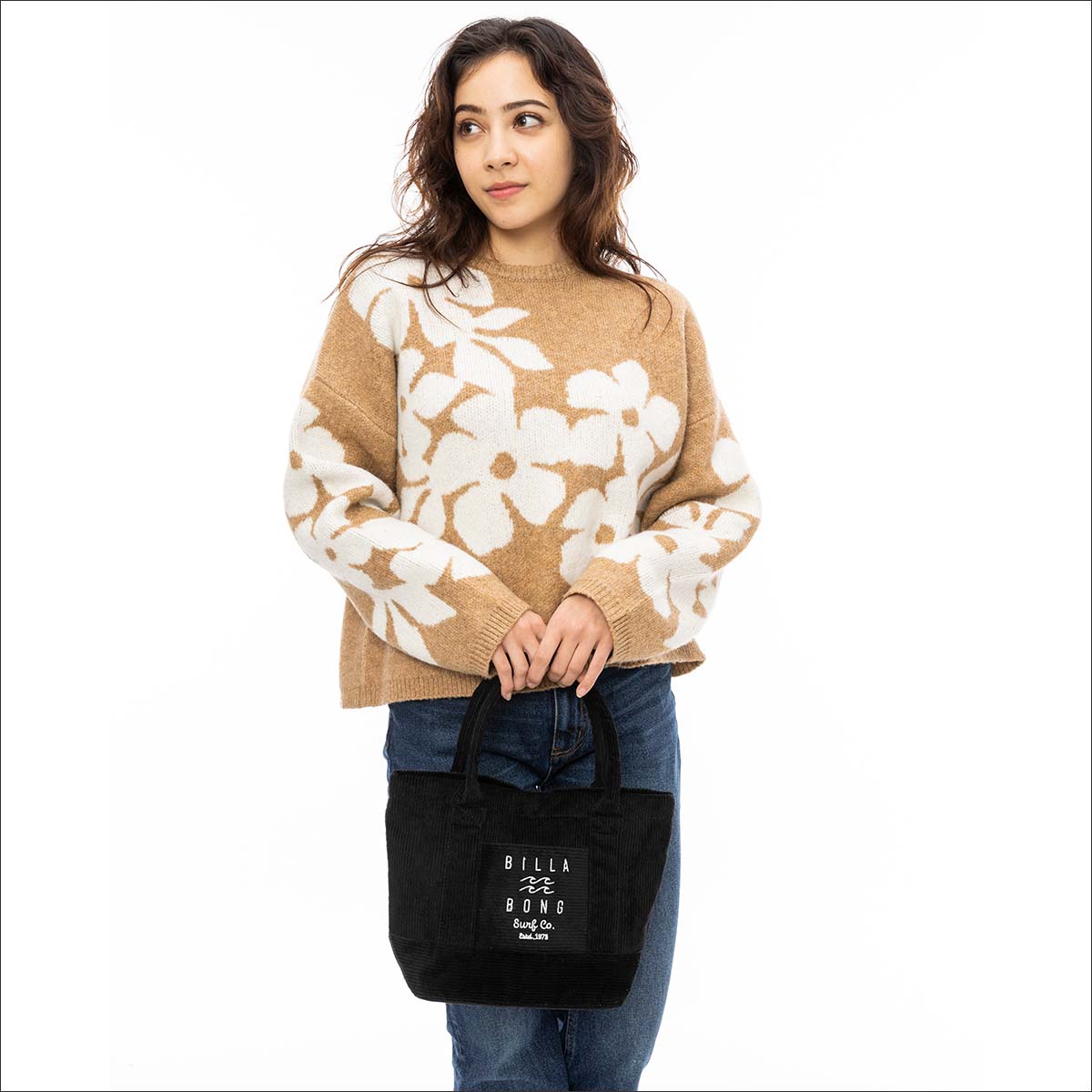 選ぶなら BILLABONG 24 ビラボン 鞄 BAG TOTE MINI CORDUROY バッグ 菓子