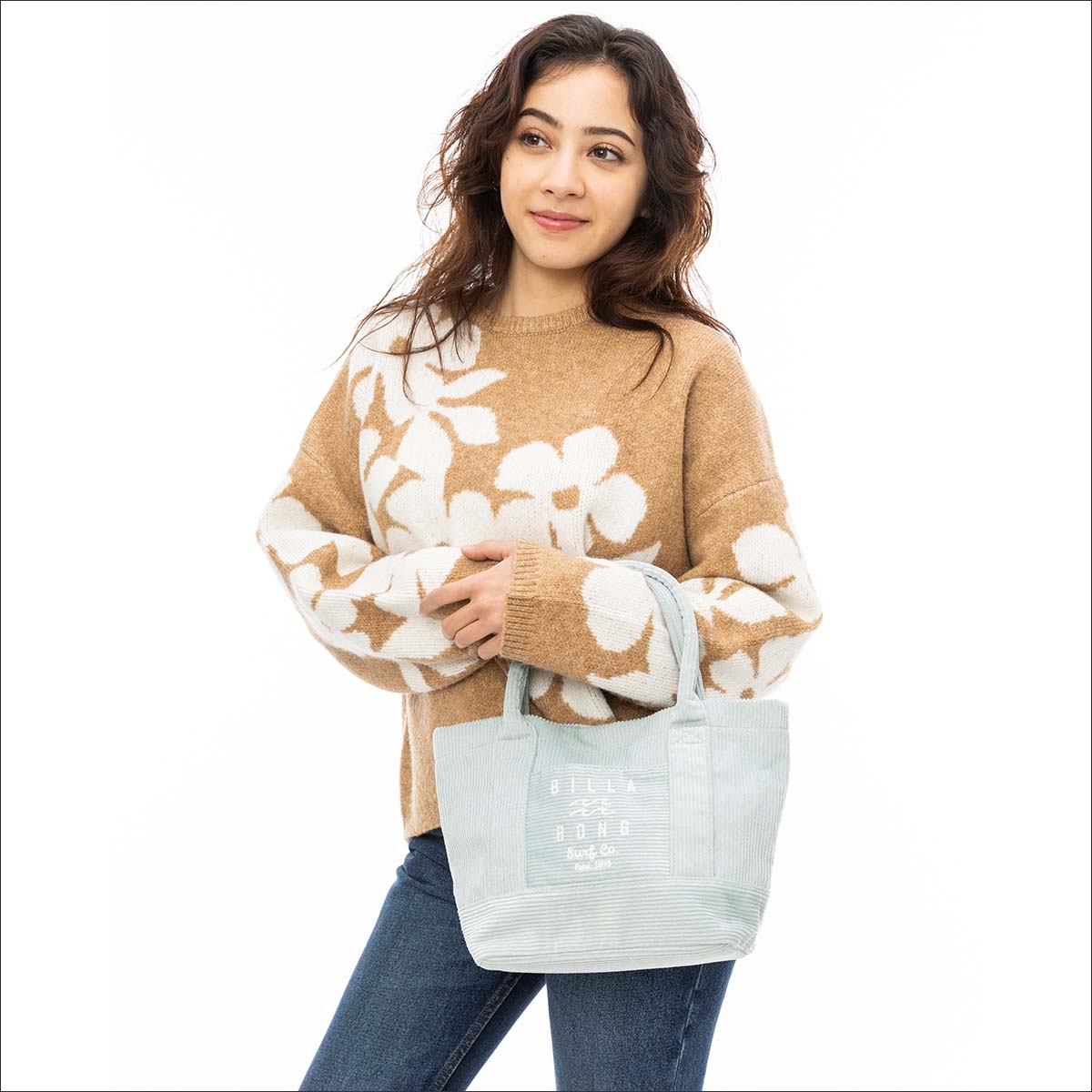24 BILLABONG ビラボン バッグ CORDUROY MINI TOTE BAG 鞄