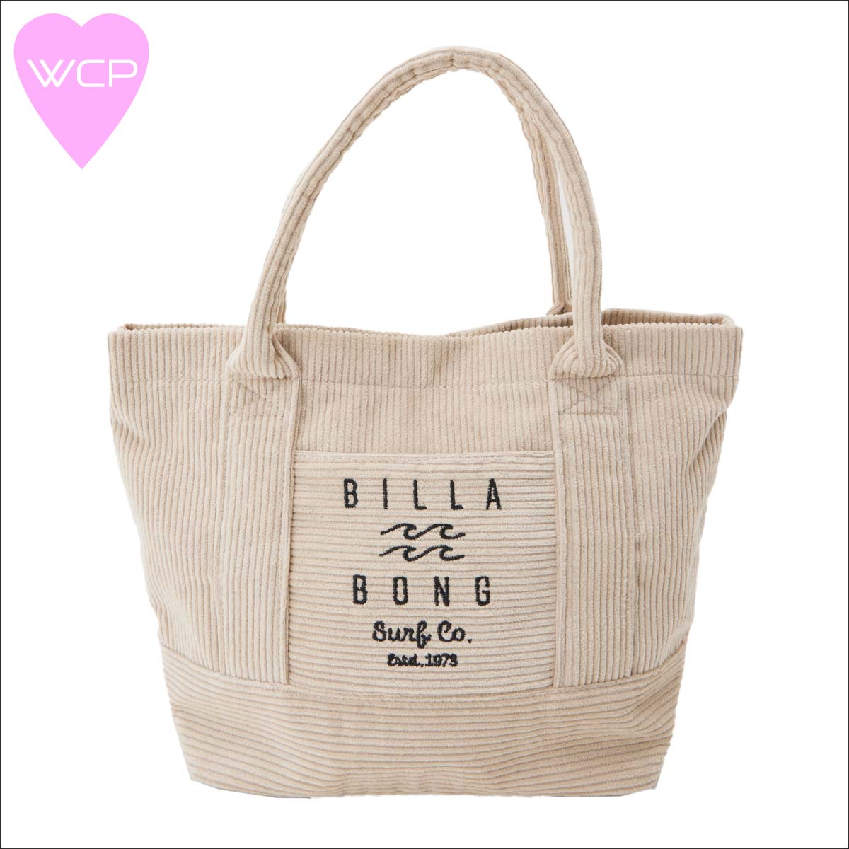 24 BILLABONG ビラボン バッグ CORDUROY MINI TOTE BAG 鞄