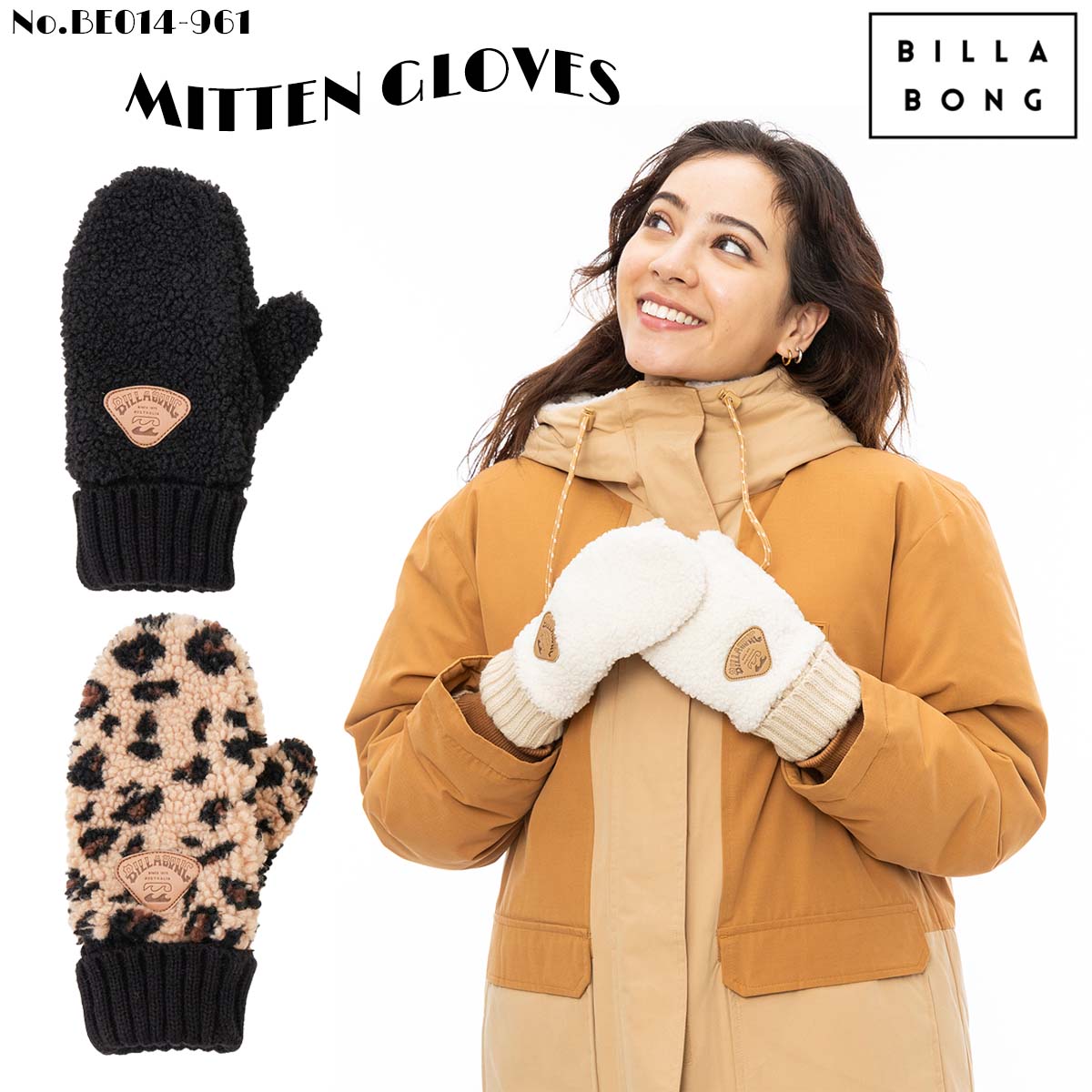 BILLABONG（ビラボン） 24 BILLABONG 手袋 MITTEN GLOVES グローブ