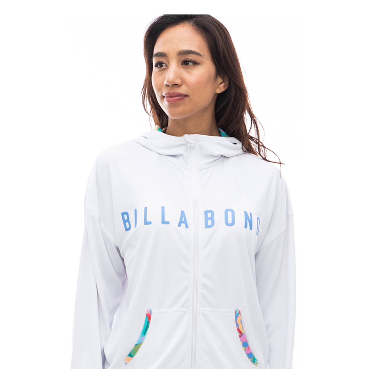 24 HS BILLABONG ビラボン ラッシュガード パーカー 吸水速乾 UPF50+ ジップ ...