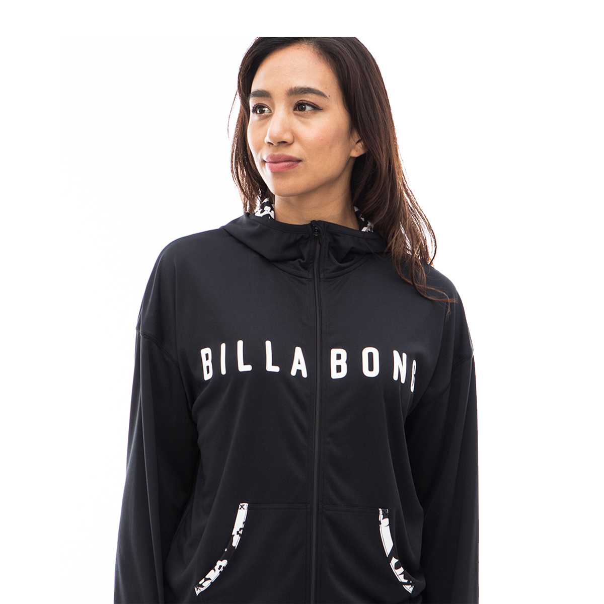 24 HS BILLABONG ビラボン ラッシュガード パーカー 吸水速乾 UPF50+ ジップ ...