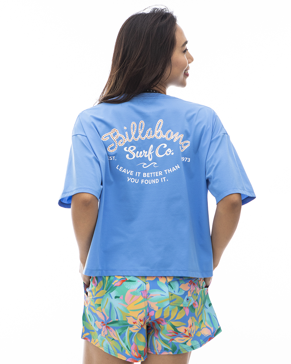 24 HS BILLABONG ビラボン 機能Tシャツ 水陸両用 半袖 海 ビーチ サーフィン マリ...