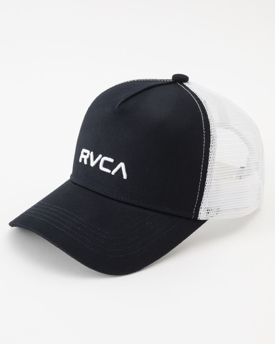 24 SS RVCA ルーカ キャップ RECESSION TRUCKER 帽子 ロゴ トラッカー メッシュキャップ カジュアル シンプル メンズ  2024年春夏 BE041913 日本正規品｜stradiy｜04